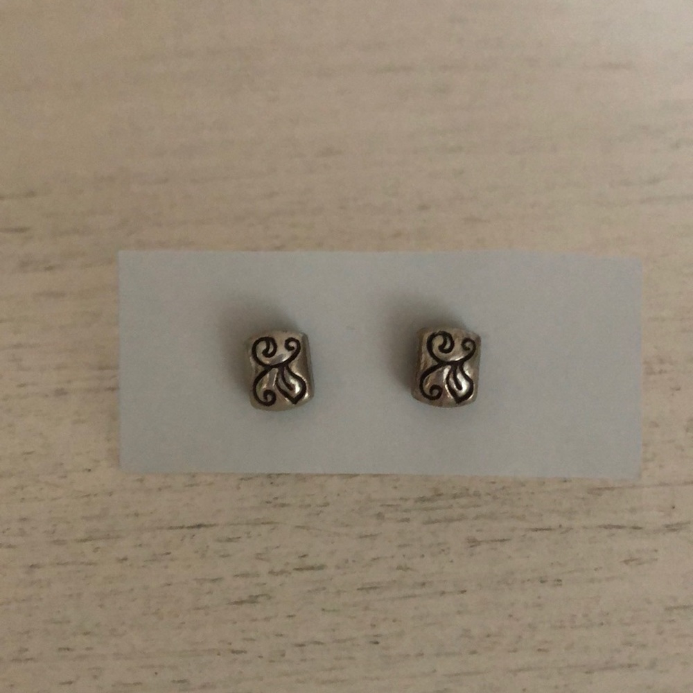 Authentic Brighton sterling silver stud earrings